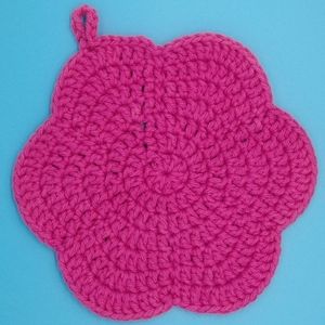 Pink Flower Pot Holders